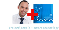 Trained People + Smart Technology